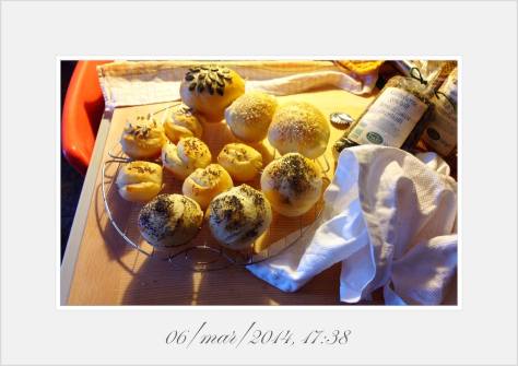 Petit pains (sans lardons et noix de pecan)